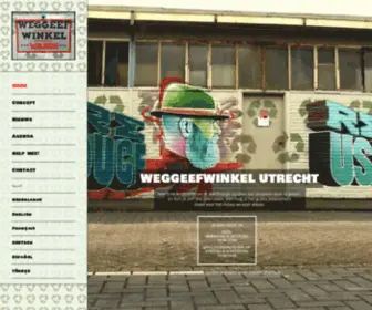 Weggeefwinkelutrecht.nl(Tegen de consumptiemaatschappij) Screenshot