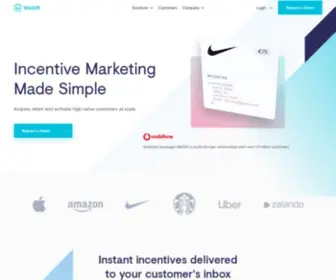 Wegift.io(Grow Faster With Digital Incentives) Screenshot