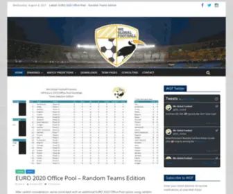 Weglobalfootball.com(We Global Football) Screenshot