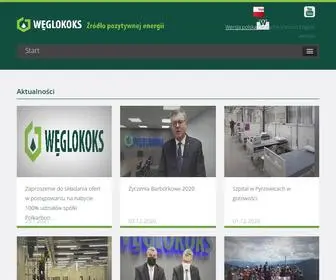 Weglokoks.pl(Węglokoks S.A) Screenshot