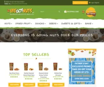 Wegotnuts.com(We Got Nuts) Screenshot