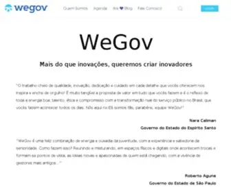 Wegov.net.br(Home) Screenshot