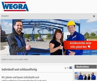 Wegra-Anlagenbau.de(WEGRA Anlagenbau GmbH Westenfeld bei Römhild in Thüringen) Screenshot