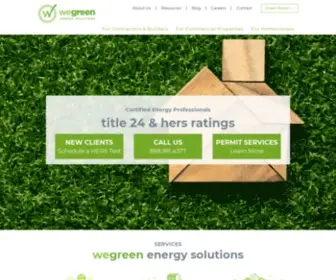 Wegreeninc.com(We Green Inc) Screenshot