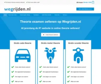 WegrijDen.nl(Theorie oefenen op) Screenshot