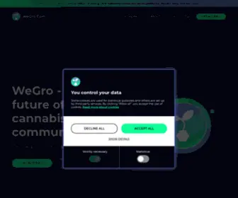 Wegrocoin.com(WEGRO Coin) Screenshot