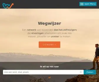 WegwijZer.be(Wij helpen reizigers aan moeilijk te vinden reisinformatie) Screenshot