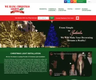 Wehangchristmaslights.com(Christmas Light Installation) Screenshot