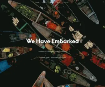 Wehaveembarked.com(We Have Embarked) Screenshot