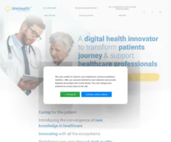 Wehealth-Digitalmedicine.com(WeHealth Digital Medicine) Screenshot