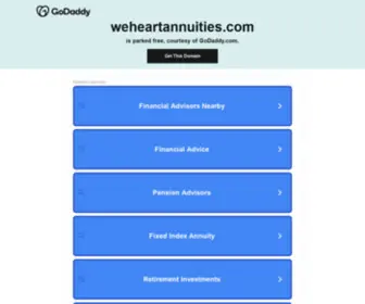 Weheartannuities.com(Weheartannuities) Screenshot