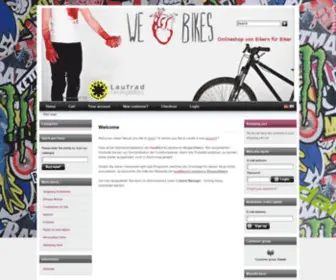 Weheartbikes.com(Weheart bikes @ laufrad) Screenshot