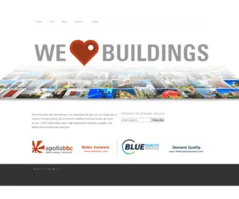 Weheartbuildings.com(We Heart Buildings) Screenshot