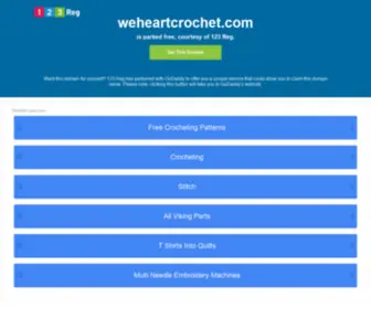 Weheartcrochet.com(Weheartcrochet) Screenshot