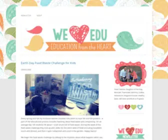 Weheartedu.com(We Heart Edu) Screenshot