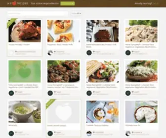 Weheartrecipes.com(We Heart Recipes) Screenshot