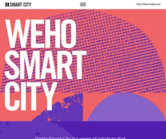 Wehosmartcity.org(WeHo Smart City) Screenshot