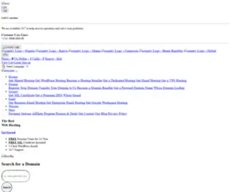 Wehostafrica.com.ng(WehostAfrica providers reliable Web Hosting) Screenshot