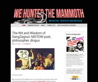 Wehuntedthemammoth.com(We hunted the mammoth) Screenshot