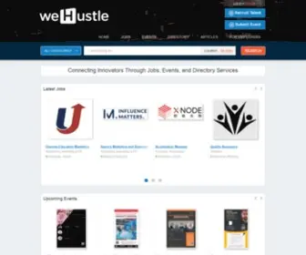 Wehustle.cn(Startup & Innovation Consulting) Screenshot