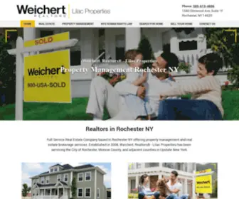 Weichertlilac.com(Weichert Realtors Rochester NY) Screenshot