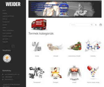 Weidershop.hu(Főkategória) Screenshot