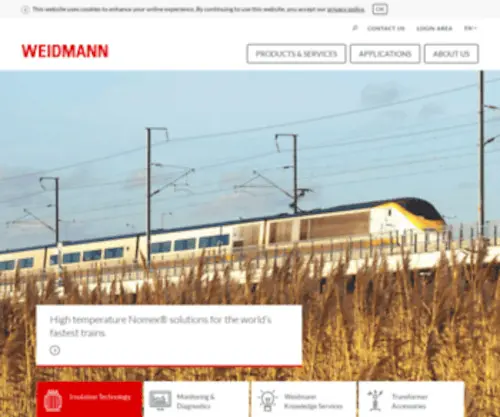 Weidmann-Electrical.com(Weidmann Electrical) Screenshot