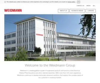 Weidmann-Group.com(Weidmann Group) Screenshot