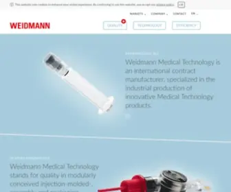 Weidmann-Medical.com(Weidmann Medical) Screenshot