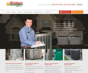 Weidnerheatingandair.com(Air Conditioning and Heating Service Repair Allentown) Screenshot