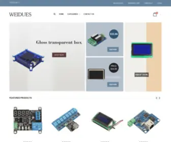 Weidues.com(Digital Touch Sensor) Screenshot