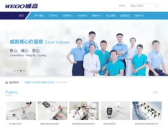 Weigaoholding.com(威高集团有限公司) Screenshot