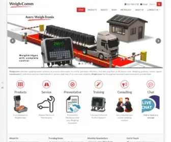 Weighcomm.co.za(Weigh-Comm) Screenshot