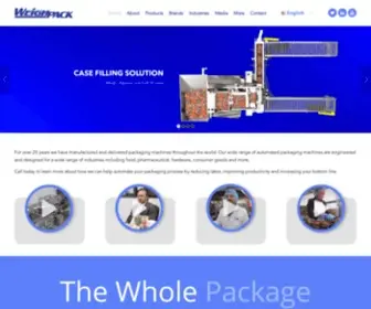 Weighpack.com(Food packaging equipment) Screenshot