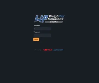 Weighpayonline.com(IIS Windows Server) Screenshot