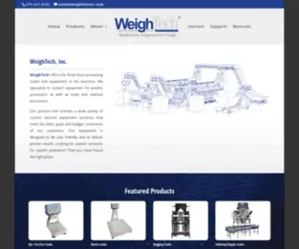 Weightechinc.com(Weightech, Inc) Screenshot