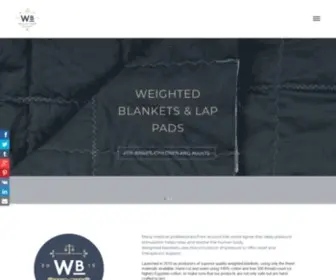 Weightedblankets.co.za(Weighted Blankets) Screenshot