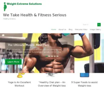 Weightextremesolutions.com(Weight Extreme Solutions) Screenshot