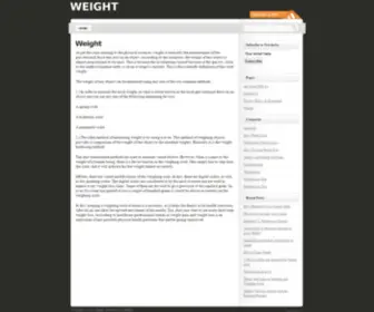 Weight.in(Weight) Screenshot