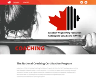 Weightliftingcoaching.ca(Weightlifting Coaching) Screenshot