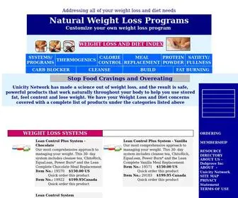 Weightloss-Naturally.com(#1 total weight loss programs) Screenshot