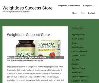 Weightloss-Success-Store.com(Lose Weight Fast And Effectively) Screenshot