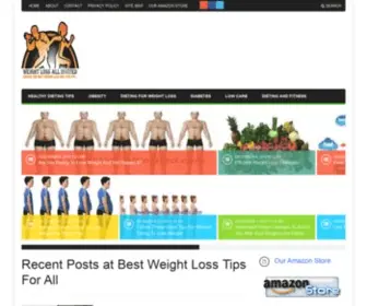 Weightlossallinvited.com(Best Weight Loss Tips For All) Screenshot