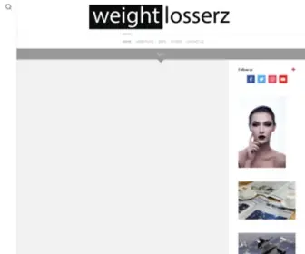 Weightlosserz.com(Just another WordPress site) Screenshot