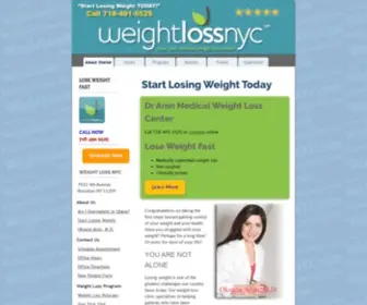 Weightlossnyc.com(Lose Weight Fast) Screenshot