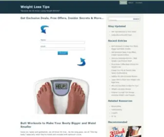 Weightlossrocks.com(Weight Loss Tips) Screenshot