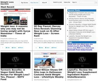 Weightlosssecrets.ml(Weight Loss Secrets) Screenshot