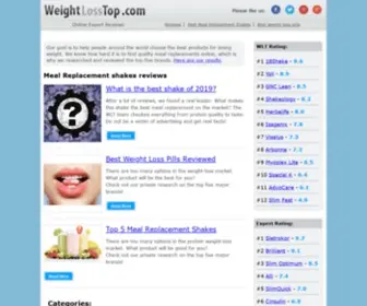 Weightlosstop.com(Weight Loss Top) Screenshot