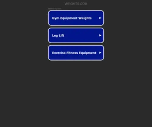 Weights.com(Weights) Screenshot