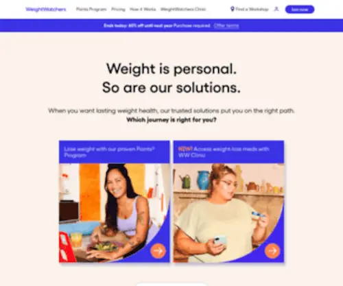 Weightwatchers.com(WeightWatchers®) Screenshot